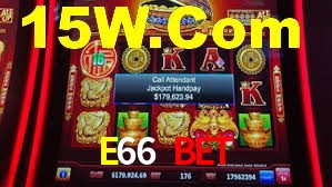 E66 Bet: Jogos de Caça-Níqueis-Altas Recompensas, Roleta-Velocidade, Blackjack-Desafios Máximos